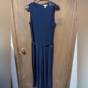 Michael Kors Navy Jumpsuit